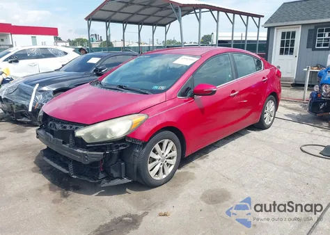 2014 Kia Forte Ex from USA, damaged, VIN KNAFX4A83E5078863